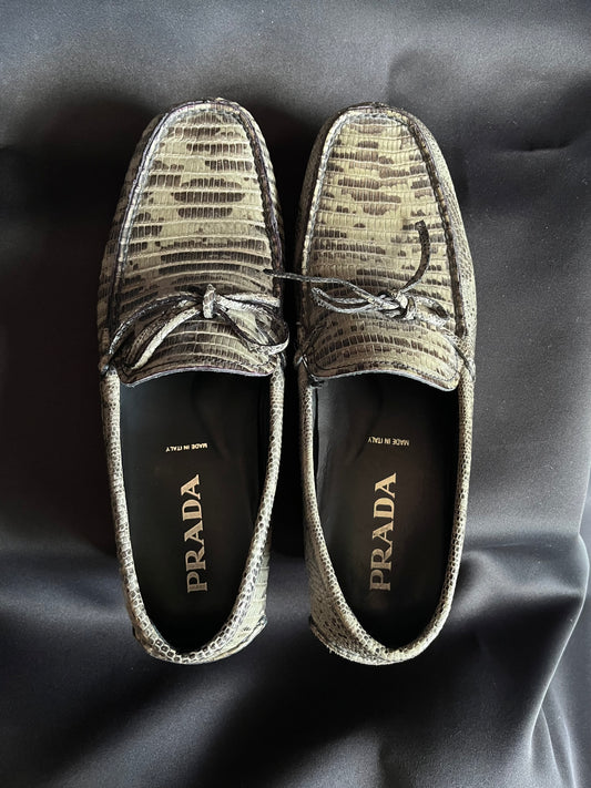 Prada Snake Driving Loafers (8.5US)
