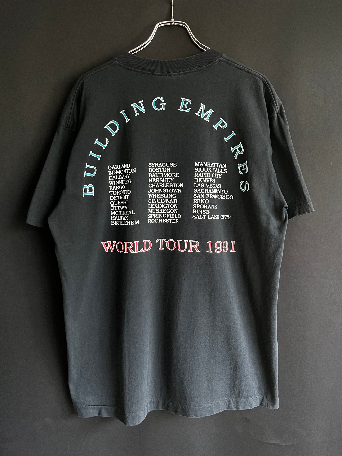 1991 Queensrÿche Empire Tour Tee￼