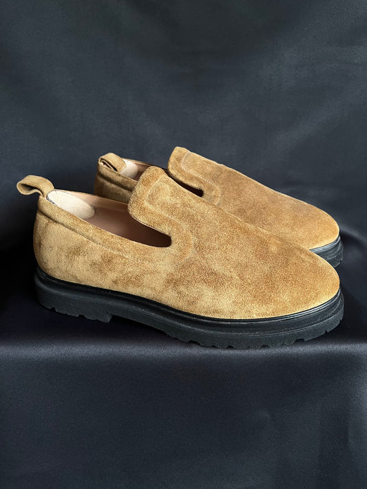 Nanushka Padded Suede Loafers Vibram Sole (9/9.5US)