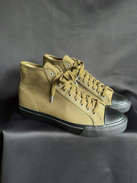 RRL Olive Mayport Canvas Sneaker (9US)