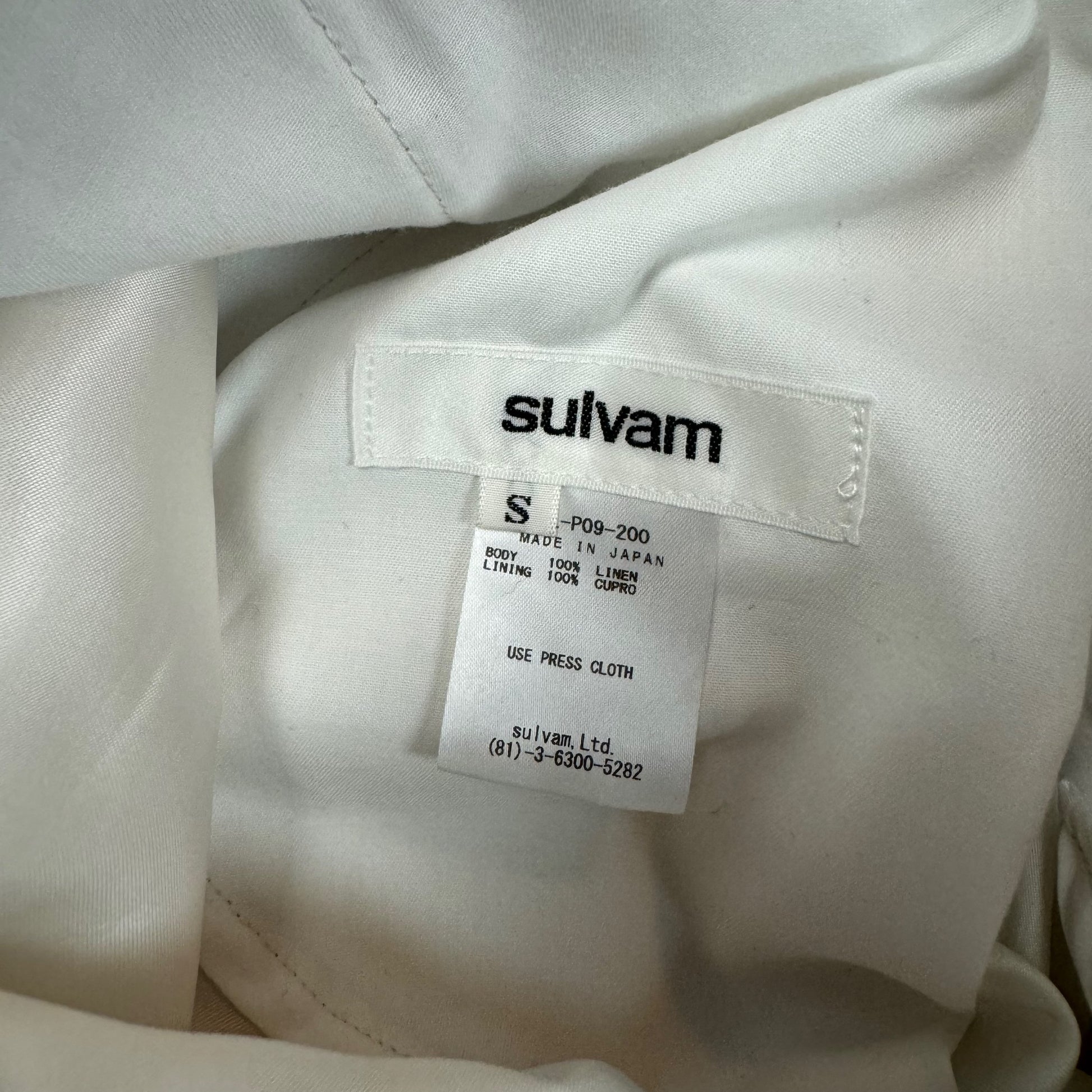 NWT Sulvam Linen Bondage Pants (30W x 33W) image 5