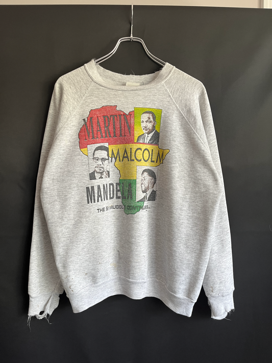 80s Civil Rights Thrashed Crewneck