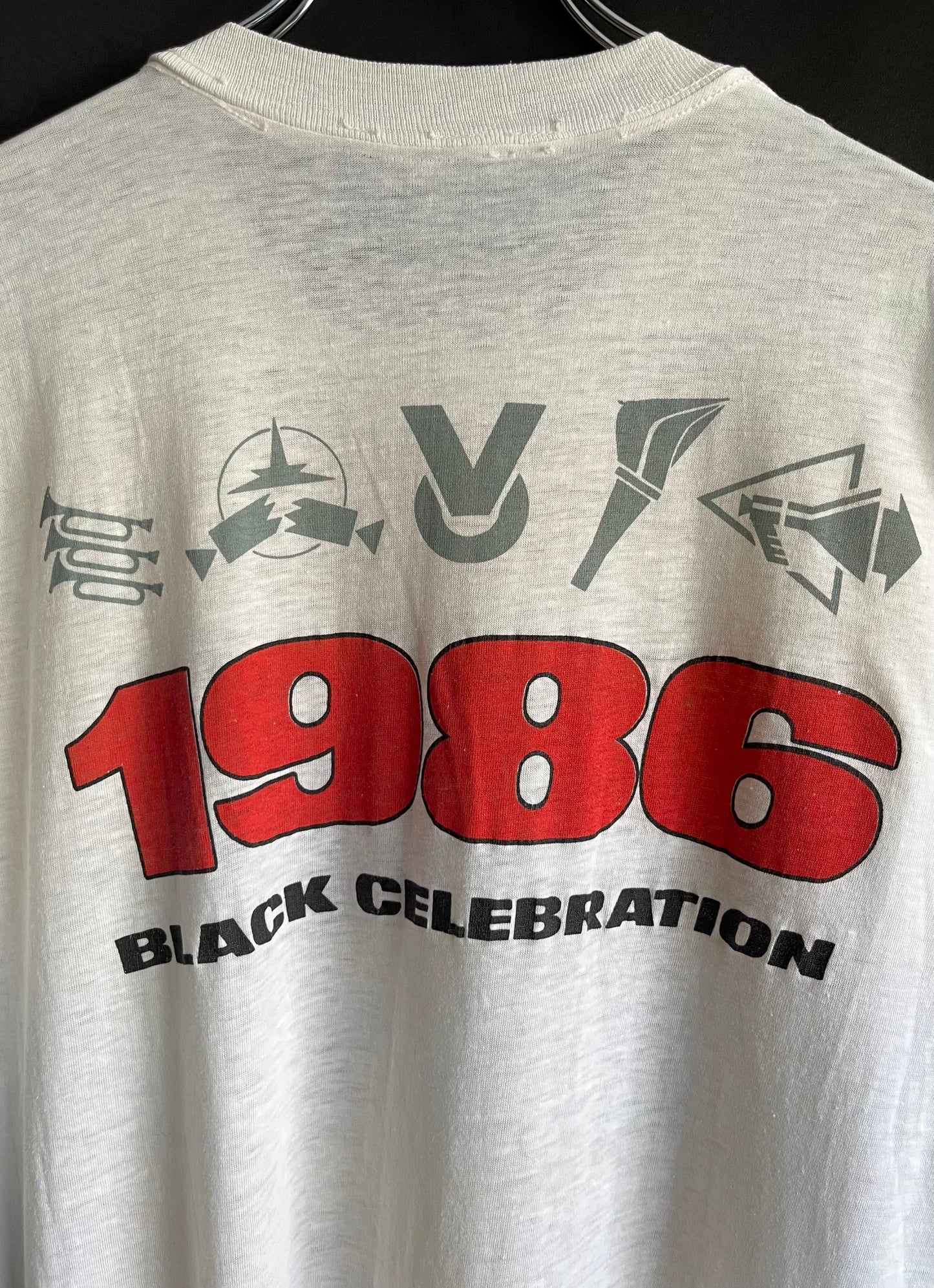 1986 Depeche Mode "Black Celebration" Tour Tee (S/M)