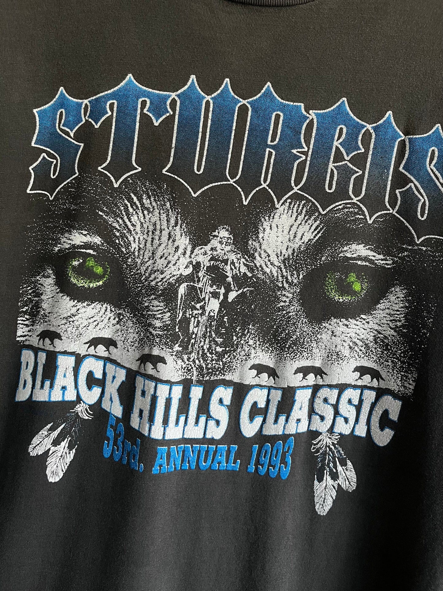 1993 Sturgis Faded Moto Tee