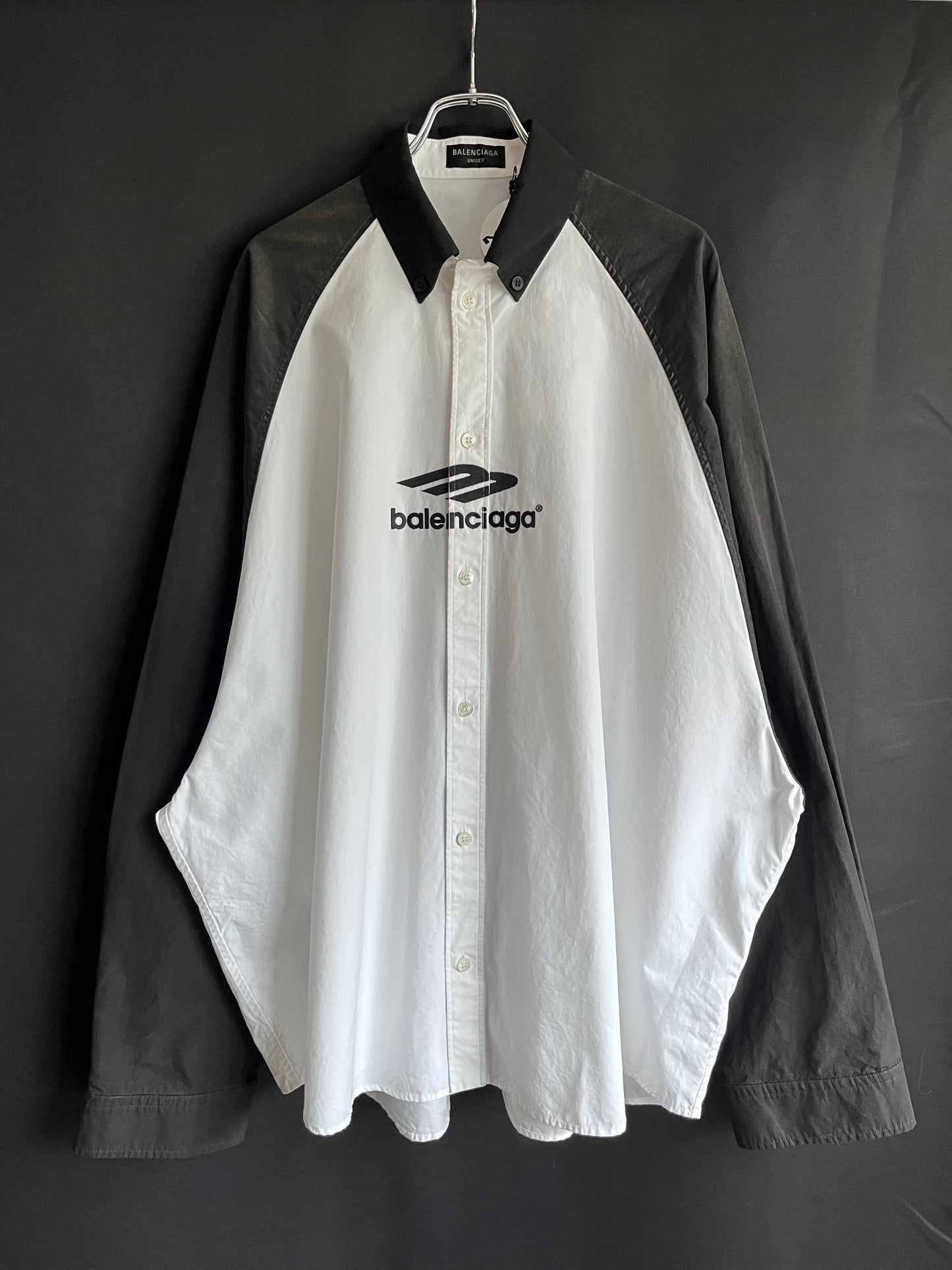 S/S23 Balenciaga Embroidered Oversized Button Down