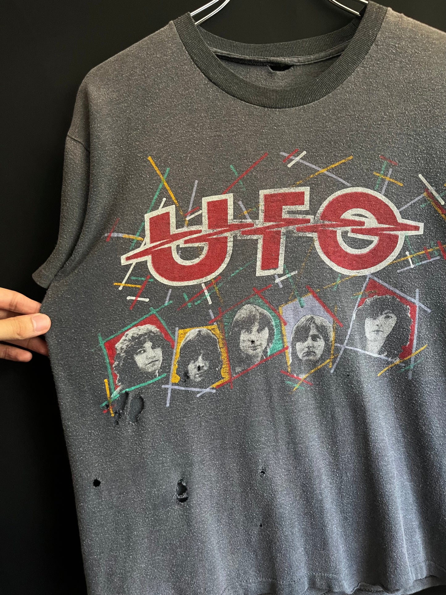 1981 UFO Distressed Tour Tee