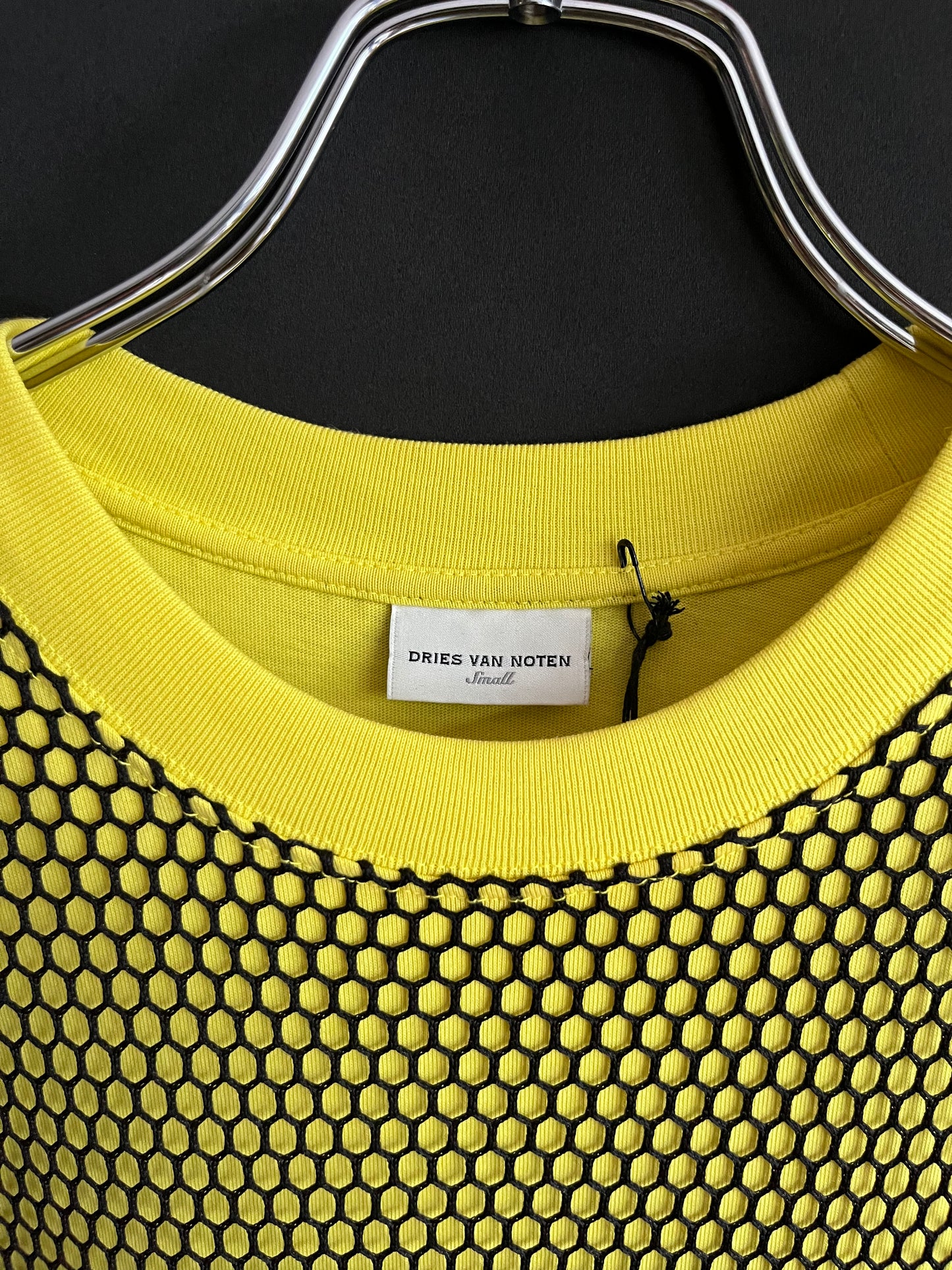 Dries Van Noten Double Layer Mesh Tee