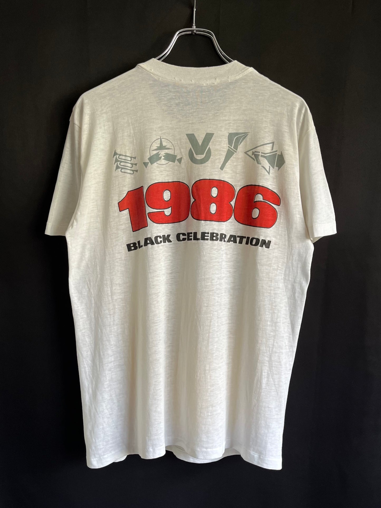 1986 Depeche Mode "Black Celebration" Tour Tee (S/M)