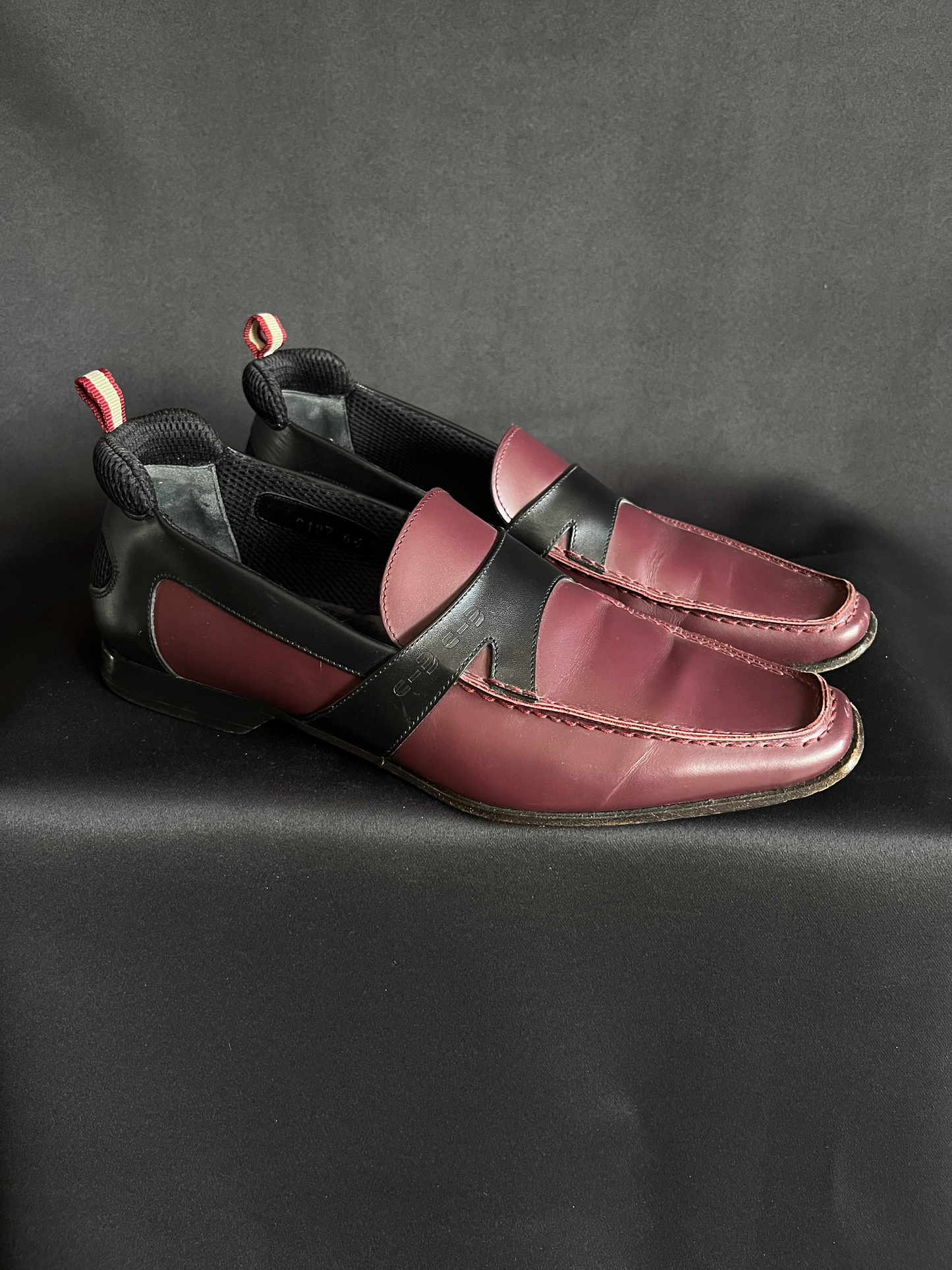 SS00 MIU MIU Burgundy Loafers(8.5US)