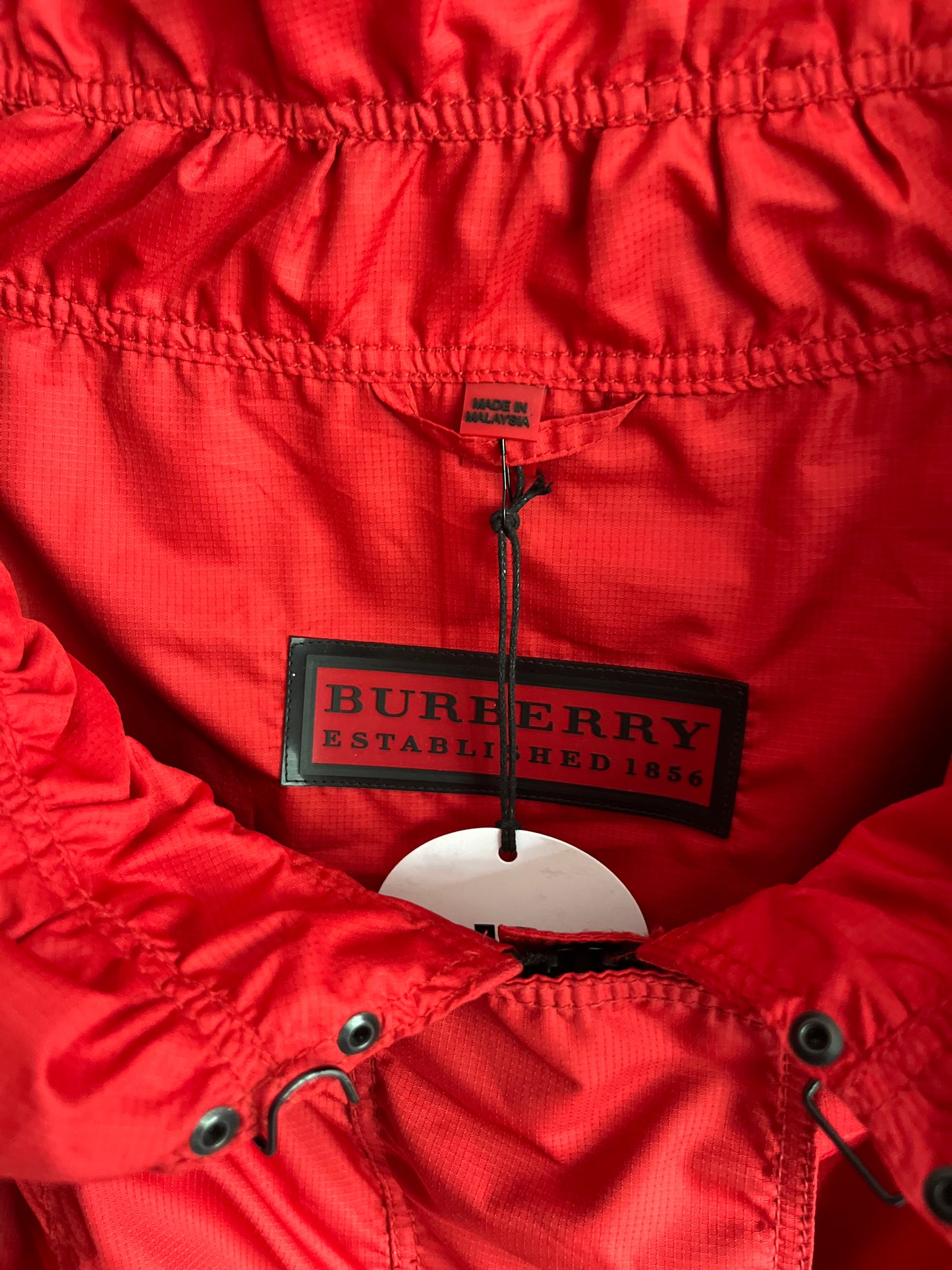 Burberry Drape Collar Cropped Jacket