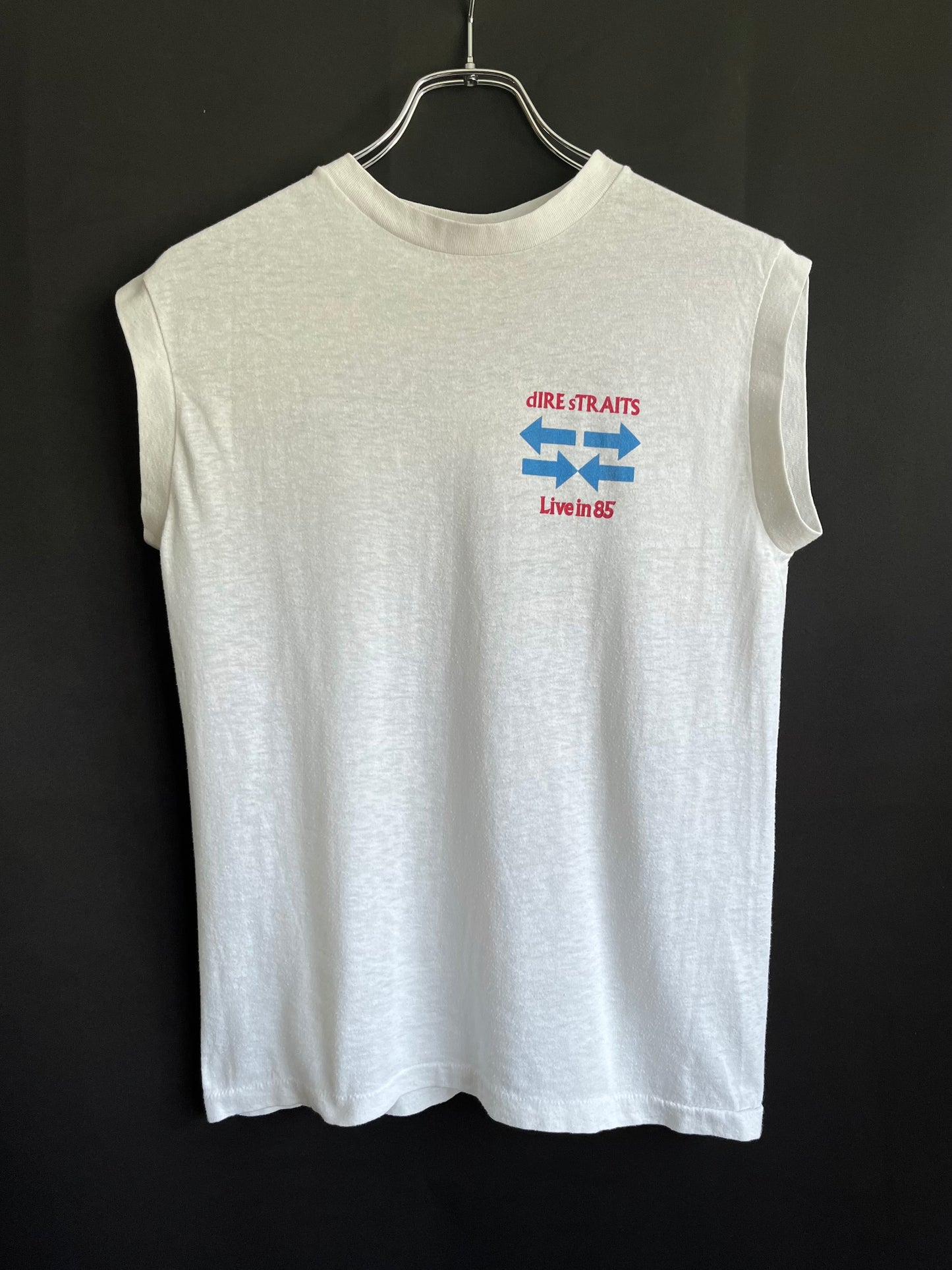1985 Dire Straits Sleeveless Tour Tee